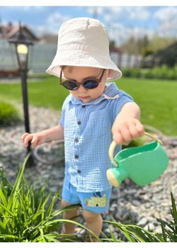 Sinsay - Koszula - niebieski ze sklepu Sinsay w kategorii Koszulki niemowlęce - zdjęcie 183738910