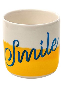 moses. Kubek &quot;Smile&quot; w kolorze beżowo-żółtym - 300 ml ze sklepu Limango Polska w kategorii Kubki - zdjęcie 183739303
