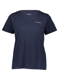 Pepe Jeans Koszulka w kolorze granatowym ze sklepu Limango Polska w kategorii Bluzki damskie - zdjęcie 183739490