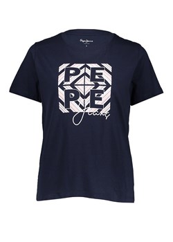 Pepe Jeans Koszulka w kolorze granatowym ze sklepu Limango Polska w kategorii Bluzki damskie - zdjęcie 183739514