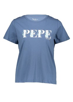 Pepe Jeans Koszulka w kolorze niebieskim ze sklepu Limango Polska w kategorii Bluzki damskie - zdjęcie 183739522