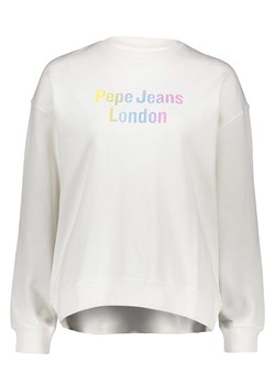Pepe Jeans Bluza w kolorze białym ze sklepu Limango Polska w kategorii Bluzy damskie - zdjęcie 183739562