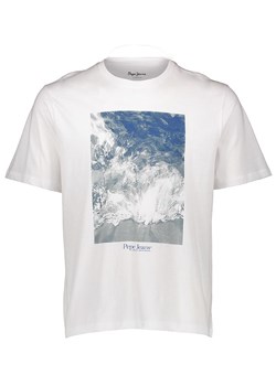 Pepe Jeans Koszulka w kolorze białym ze sklepu Limango Polska w kategorii T-shirty męskie - zdjęcie 183739644