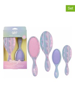 Wet brush Szczotki (2 szt.) &quot;Mommy &amp; Me - Bundle&quot; w kolorze jasnoróżowo-fioletowym ze sklepu Limango Polska w kategorii Szczotki do włosów - zdjęcie 183739870
