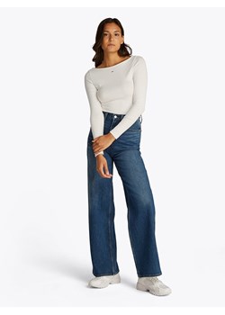 TOMMY JEANS Koszulka w kolorze białym ze sklepu Limango Polska w kategorii Bluzki damskie - zdjęcie 183740001