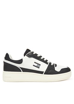 Sneakersy Tommy Jeans Tjm Retro Basket EM0EM01610 Biały ze sklepu eobuwie.pl w kategorii Buty sportowe męskie - zdjęcie 183747462