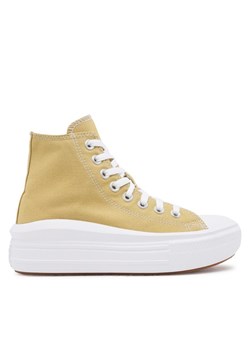 Trampki Converse Chuck Taylor All Star Move A06897C Żółty ze sklepu eobuwie.pl w kategorii Trampki damskie - zdjęcie 183747463