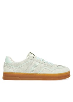 Sneakersy Tommy Jeans The Greenwich EN0EN02806 Zielony ze sklepu eobuwie.pl w kategorii Buty sportowe damskie - zdjęcie 183747480