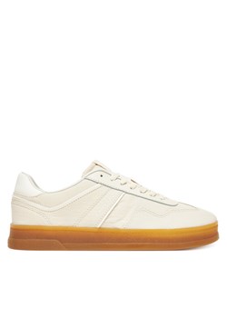 Sneakersy Tommy Jeans The Greenwich Textile EN0EN02805 Beżowy ze sklepu eobuwie.pl w kategorii Buty sportowe damskie - zdjęcie 183747524