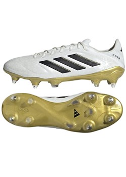 Buty piłkarskie adidas Copa Pure Iii Elite Sg M JQ1777 białe ze sklepu ButyModne.pl w kategorii Buty sportowe męskie - zdjęcie 183748522