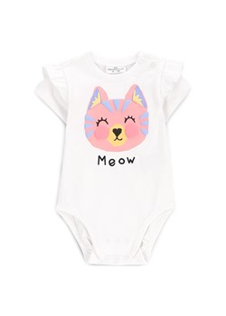 Coccodrillo Body dziecięce WC5112201TGN Biały ze sklepu MODIVO w kategorii Body niemowlęce - zdjęcie 183749172