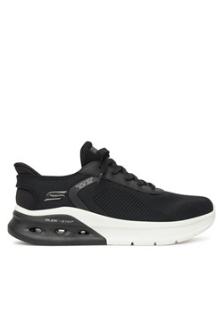 Sneakersy Skechers Bobs Arc Waves 2.0- 118317/BLK Czarny ze sklepu eobuwie.pl w kategorii Buty sportowe męskie - zdjęcie 183750664