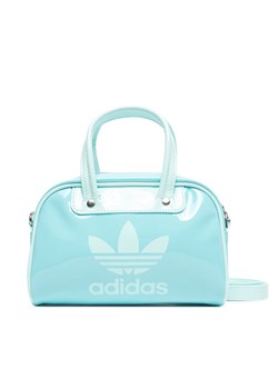 Torebka adidas adicolor Mini Bowling JI9451 Turkusowy ze sklepu eobuwie.pl w kategorii Kuferki - zdjęcie 183750701