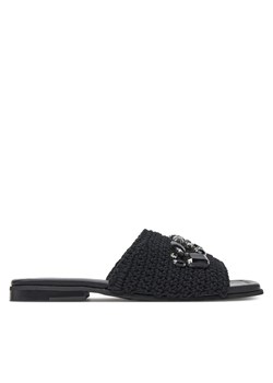 Klapki Inuikii Classic Suede Velcro 70104-367 Czarny ze sklepu eobuwie.pl w kategorii Klapki damskie - zdjęcie 183750754