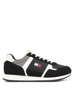 Tommy Jeans Sneakersy Tjm Runner Casual EM0EM01590 Czarny ze sklepu MODIVO w kategorii Buty sportowe męskie - zdjęcie 183751390