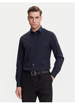 Calvin Klein Jeans Koszula J30J324614 Granatowy Slim Fit ze sklepu MODIVO w kategorii Koszule męskie - zdjęcie 183751584