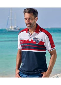 Koszulka polo z piki ze stretchem Mythic Racing ze sklepu Atlas For Men w kategorii T-shirty męskie - zdjęcie 183753013