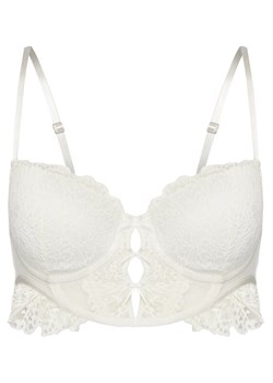 Hunkemöller Biustonosz z fiszbiną 302382 Écru ze sklepu MODIVO w kategorii Biustonosze - zdjęcie 183754191