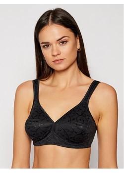 Triumph Biustonosz bezszwowy Elegant Cotton 10100175 Czarny ze sklepu MODIVO w kategorii Biustonosze - zdjęcie 183754194