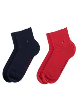 Tommy Hilfiger Zestaw 2 par niskich skarpet męskich 342025001 Granatowy ze sklepu MODIVO w kategorii Skarpetki męskie - zdjęcie 183754332