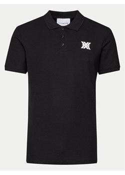 Richmond X Polo Novak UMP24010PO Czarny Regular Fit ze sklepu MODIVO w kategorii T-shirty męskie - zdjęcie 183754341