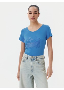Liu Jo Beachwear T-Shirt VA5157 JS360 Niebieski Regular Fit ze sklepu MODIVO w kategorii Bluzki damskie - zdjęcie 183757333