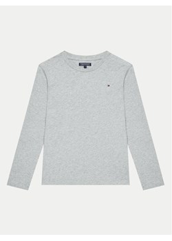 Tommy Hilfiger Bluzka KB0KB04141 D Szary Long Sleeve - id: 0000201243770 - marki Tommy Hilfiger - 183757340 Tommy Hilfiger Bluzka KB0KB04141 D Szary Long Sleeve ze sklepu MODIVO w kategorii T-shirty chłopięce - zdjęcie 183757340