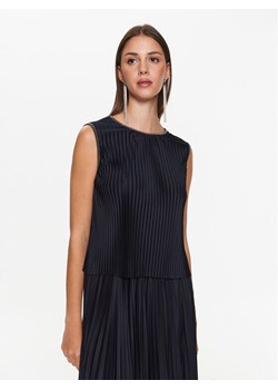 Fabiana Filippi Top TPD273W305 Granatowy Regular Fit ze sklepu MODIVO w kategorii Bluzki damskie - zdjęcie 183757343