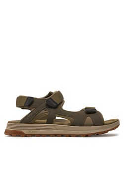 Sandały Clarks Atl Trek Sun 26170322 Khaki ze sklepu eobuwie.pl w kategorii Sandały męskie - zdjęcie 183757693