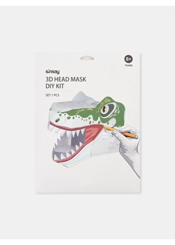 Sinsay - Maska 3D Zestaw DIY do kolorowania - wielobarwny ze sklepu Sinsay w kategorii Zabawki - zdjęcie 183758150
