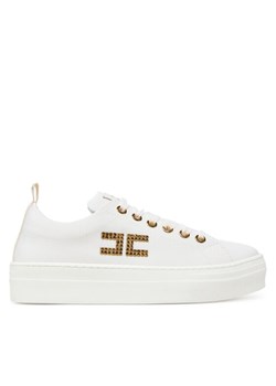 Elisabetta Franchi Sneakersy F4-A9E-0241 M Biały ze sklepu MODIVO w kategorii Buty sportowe dziecięce - zdjęcie 183758782