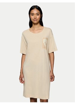 Triumph Koszula nocna Endless Comfort 10222570 Beżowy Relaxed Fit ze sklepu MODIVO w kategorii Koszule nocne - zdjęcie 183758824
