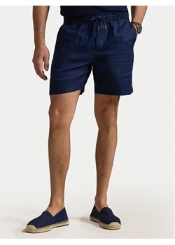 Polo Ralph Lauren Szorty materiałowe 710958586003 Granatowy Classic Fit ze sklepu MODIVO w kategorii Spodenki męskie - zdjęcie 183758842