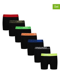 Vingino Bokserki (7 par) w kolorze czarnym ze sklepu Limango Polska w kategorii Majtki dziecięce - zdjęcie 183762213