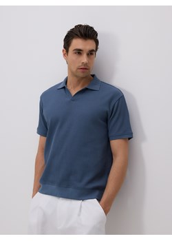 Reserved - Koszulka polo comfort fit - granatowy ze sklepu Reserved w kategorii T-shirty męskie - zdjęcie 183763361