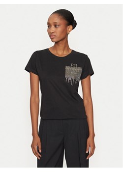 Rinascimento T-Shirt CFC0121252003 Czarny Regular Fit ze sklepu MODIVO w kategorii Bluzki damskie - zdjęcie 183764970
