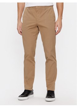 Boss Chinosy C-Genius-W-241 50509778 Beżowy Slim Fit ze sklepu MODIVO w kategorii Spodnie męskie - zdjęcie 183764984