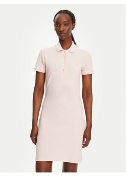 Lacoste Sukienka codzienna EF5473 Różowy Slim Fit ze sklepu MODIVO w kategorii Sukienki - zdjęcie 183765041
