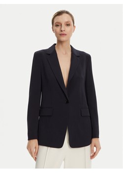 Boss Marynarka Jocaluah 50490053 Granatowy Regular Fit - id: 0000304437571 - marki BOSS HUGO BOSS - 183765111 Boss Marynarka Jocaluah 50490053 Granatowy Regular Fit ze sklepu MODIVO w kategorii Marynarki damskie - zdjęcie 183765111