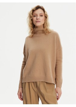 Weekend Max Mara Golf Borgia 2425366082 Brązowy Loose Fit ze sklepu MODIVO w kategorii Swetry damskie - zdjęcie 183765191