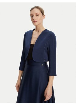 Rinascimento Bolerko CFC0122953003 Granatowy Regular Fit ze sklepu MODIVO w kategorii Marynarki damskie - zdjęcie 183765203