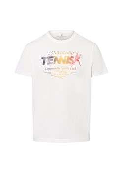 Nils Sundström Koszulka męska Mężczyźni Bawełna écru nadruk ze sklepu vangraaf w kategorii T-shirty męskie - zdjęcie 183766993