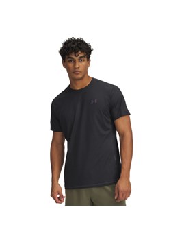 Męska koszulka treningowa Under Armour Vanish Elite Vent Prtd SS - czarna ze sklepu Sportstylestory.com w kategorii T-shirty męskie - zdjęcie 183768713