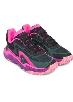 Buty do koszykówki uniseks Under Armour UA Spawn 7 MM - czarne ze sklepu Sportstylestory.com w kategorii Buty sportowe męskie - zdjęcie 183768863