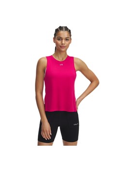 Damski top do biegania Under Armour UA Trail Run Tank - różowy ze sklepu Sportstylestory.com w kategorii Bluzki damskie - zdjęcie 183768903