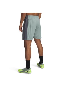 Męskie spodenki treningowe Under Armour UA M\'s Challenger Knit Short - zielone ze sklepu Sportstylestory.com w kategorii Spodenki męskie - zdjęcie 183768914