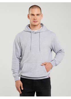 Bluza męska z kapturem szara Litson 901 ze sklepu Big Star w kategorii Bluzy męskie - zdjęcie 183768991