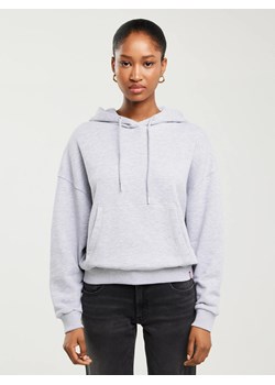 Bluza damska z kapturem szara Susana 901 ze sklepu Big Star w kategorii Bluzy damskie - zdjęcie 183769043