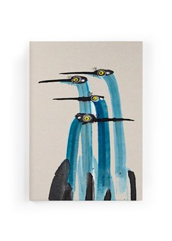 Folkifreckles Druk na płótnie &quot;Crane&quot; - 40 x 60 cm ze sklepu Limango Polska w kategorii Obrazy - zdjęcie 183770134