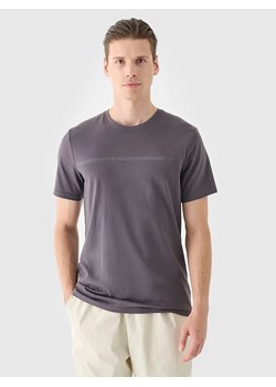 4F Koszulka w kolorze szarym ze sklepu Limango Polska w kategorii T-shirty męskie - zdjęcie 183770244